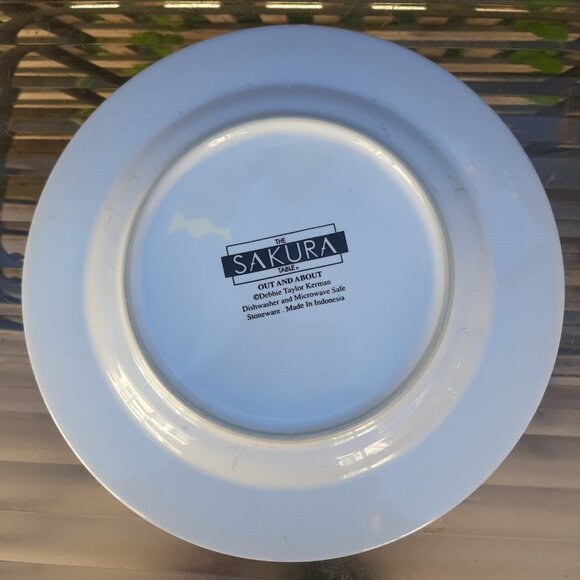 Sakura OUT AND ABOUT Salad plate, 8 1/4" - Picture 6 of 7